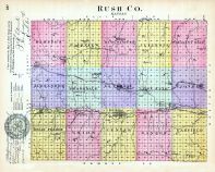 Rush County, Kansas State Atlas 1887